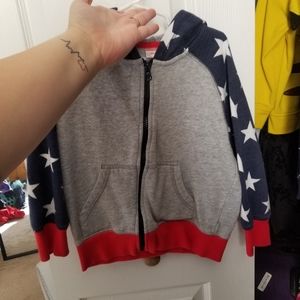 Xs boys Americana hoodie gymboree